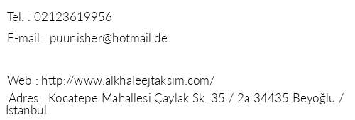 Al Khaleej Hotel & Suites telefon numaralar, faks, e-mail, posta adresi ve iletiim bilgileri